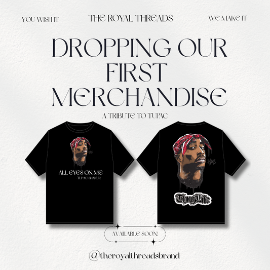 All Eyes On Me #2pac Printed Tshirt